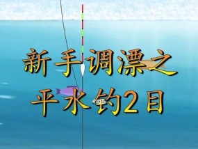 野钓调漂技巧大揭秘（掌握钓鱼调漂技巧）