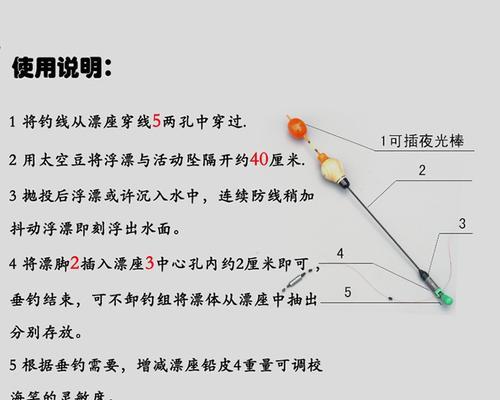 钓鱼竿自动调漂的技巧（让钓鱼更轻松，享受更多收获）  第2张