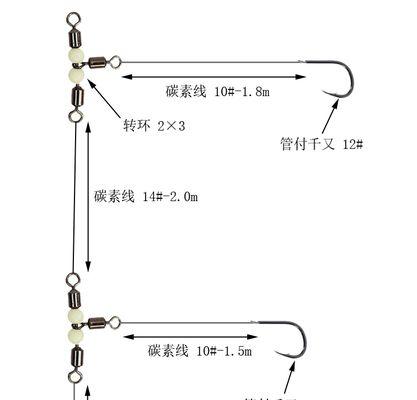 桥上双钩钓鱼的绝技（掌握双钩钓鱼技巧）  第2张