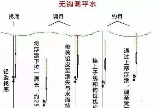 野钓大鱼小鱼的调漂技巧（掌握漂技）  第1张